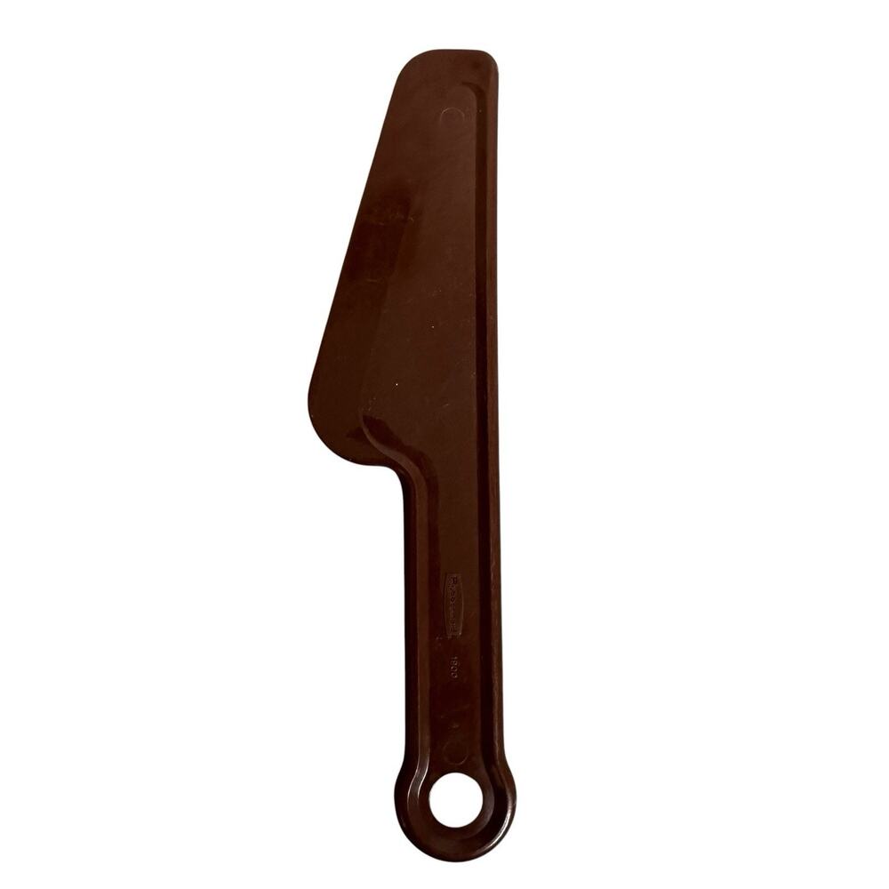 Vintage Rubbermaid Spreading Spatula USA Brown #1900 1981